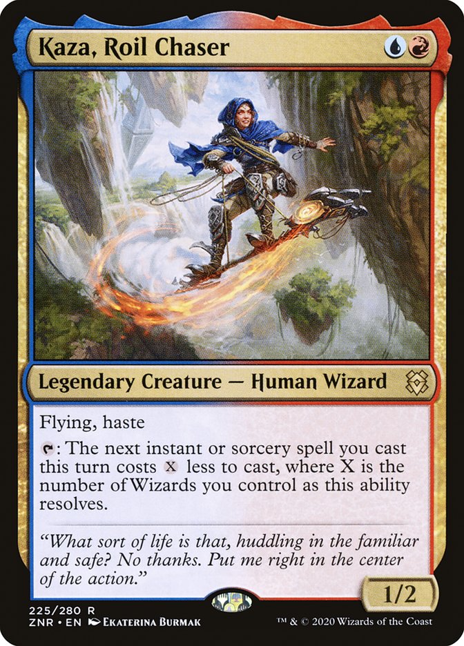 Kaza, Roil Chaser [Zendikar Rising] | Galactic Gamez