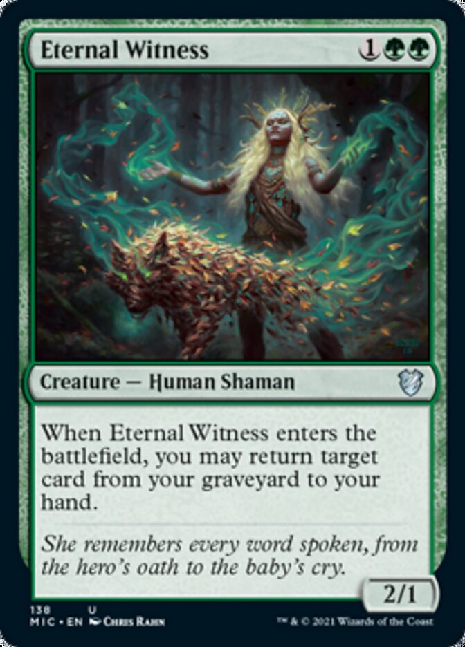 Eternal Witness [Innistrad: Midnight Hunt Commander] | Galactic Gamez