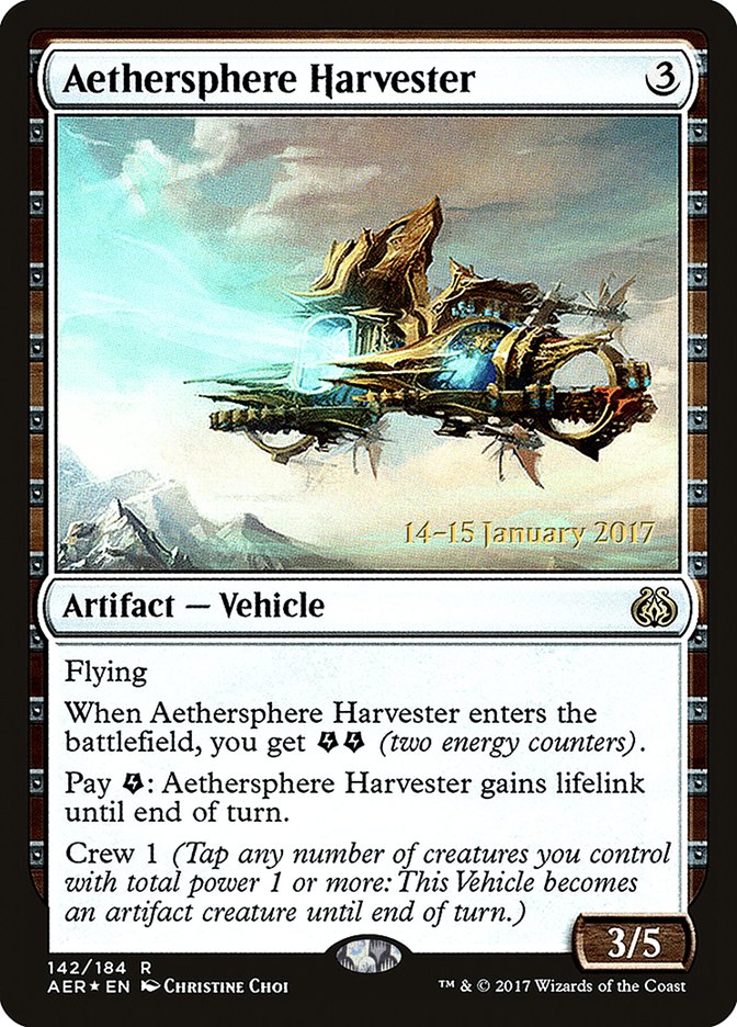 Aethersphere Harvester  [Aether Revolt Prerelease Promos] | Galactic Gamez
