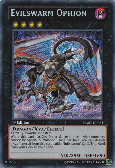 Evilswarm Ophion [HA07-EN064] Secret Rare | Galactic Gamez