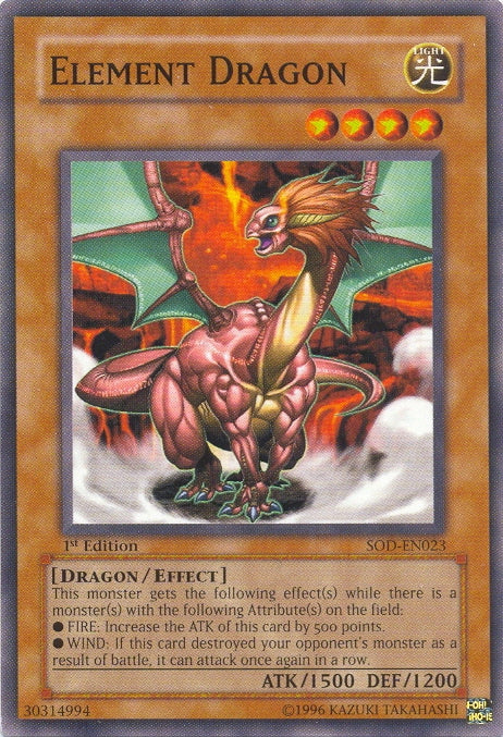 Element Dragon [SOD-EN023] Common | Galactic Gamez