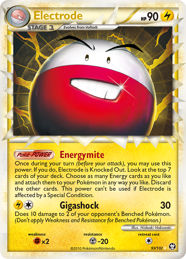 Electrode (93/102) [HeartGold & SoulSilver: Triumphant] | Galactic Gamez