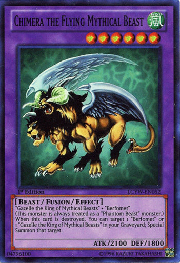 Chimera the Flying Mythical Beast [LCYW-EN052] Super Rare | Galactic Gamez