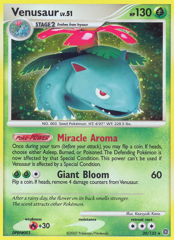 Venusaur (20/132) [Diamond & Pearl: Secret Wonders] | Galactic Gamez