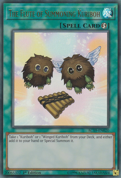 The Flute of Summoning Kuriboh [AC19-EN020] Ultra Rare | Galactic Gamez