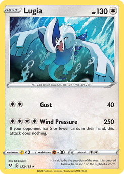 Lugia (132/185) [Sword & Shield: Vivid Voltage] | Galactic Gamez