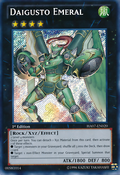 Daigusto Emeral [HA07-EN020] Secret Rare | Galactic Gamez