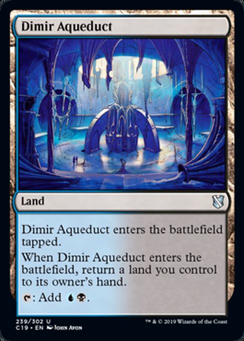 Dimir Aqueduct [Commander 2019] | Galactic Gamez