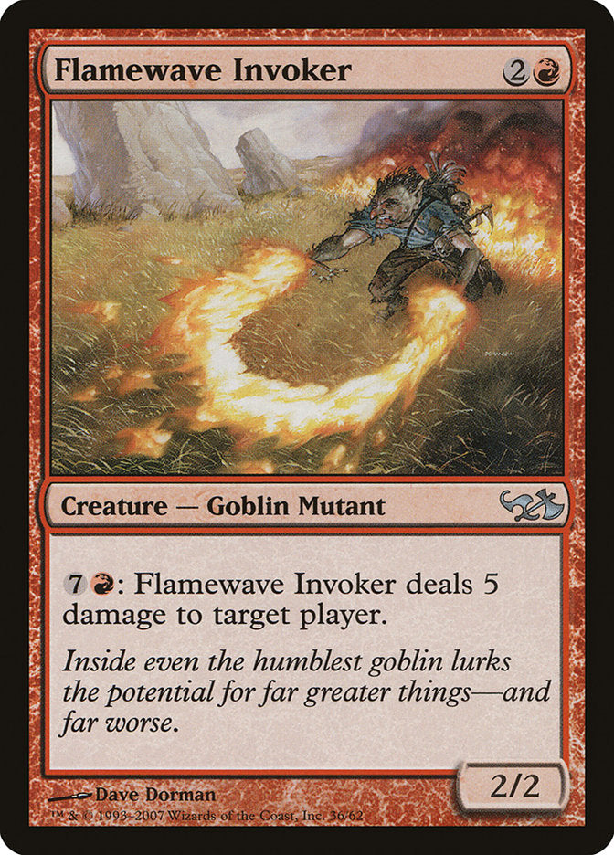 Flamewave Invoker [Duel Decks: Elves vs. Goblins] | Galactic Gamez
