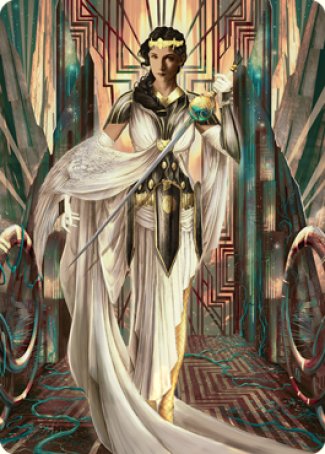 Elspeth Resplendent 2 Art Card [Streets of New Capenna Art Series] | Galactic Gamez