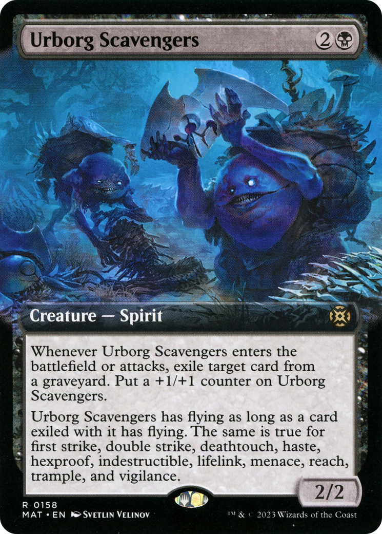 Urborg Scavengers (Extended Art) [March of the Machine: The Aftermath] | Galactic Gamez