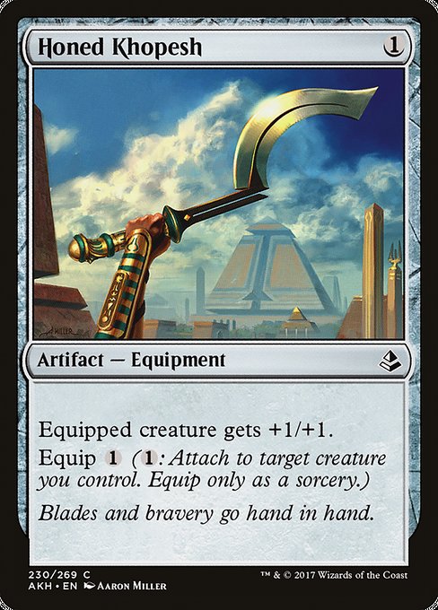 Honed Khopesh [Amonkhet] | Galactic Gamez