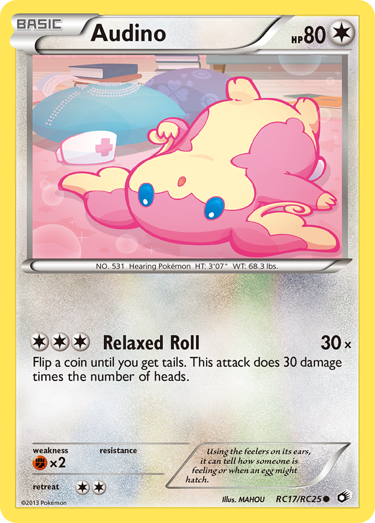 Audino (RC17/RC25) [Black & White: Legendary Treasures] | Galactic Gamez