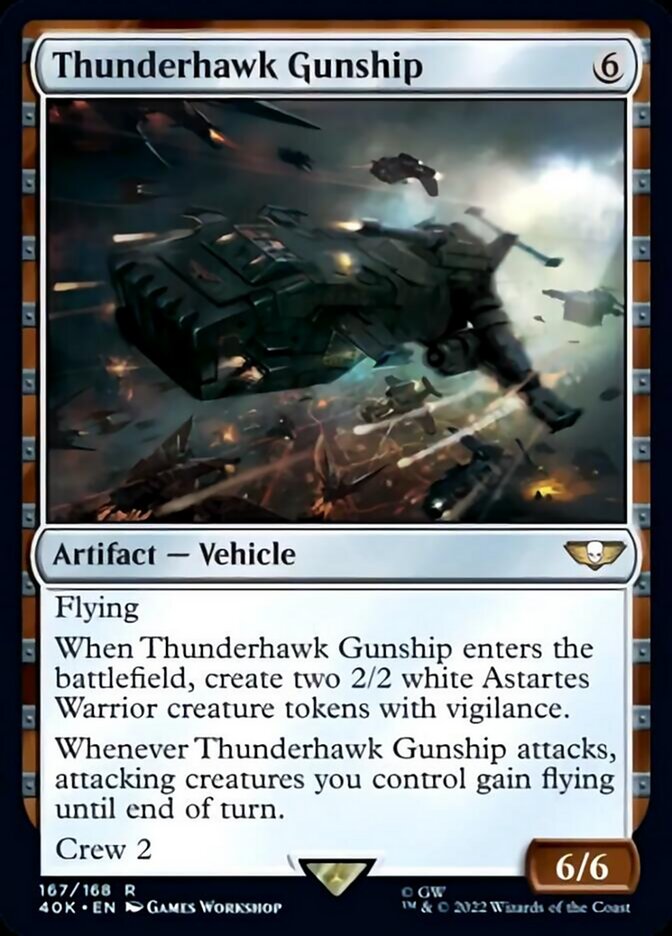 Thunderhawk Gunship [Universes Beyond: Warhammer 40,000] | Galactic Gamez