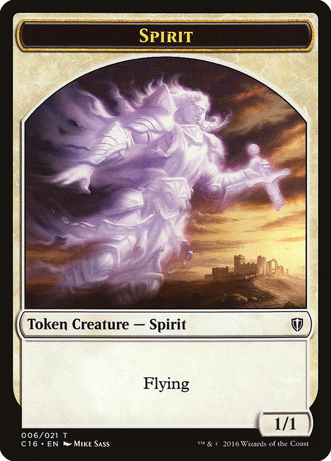 Spirit (006/021) [Commander 2016 Tokens] | Galactic Gamez