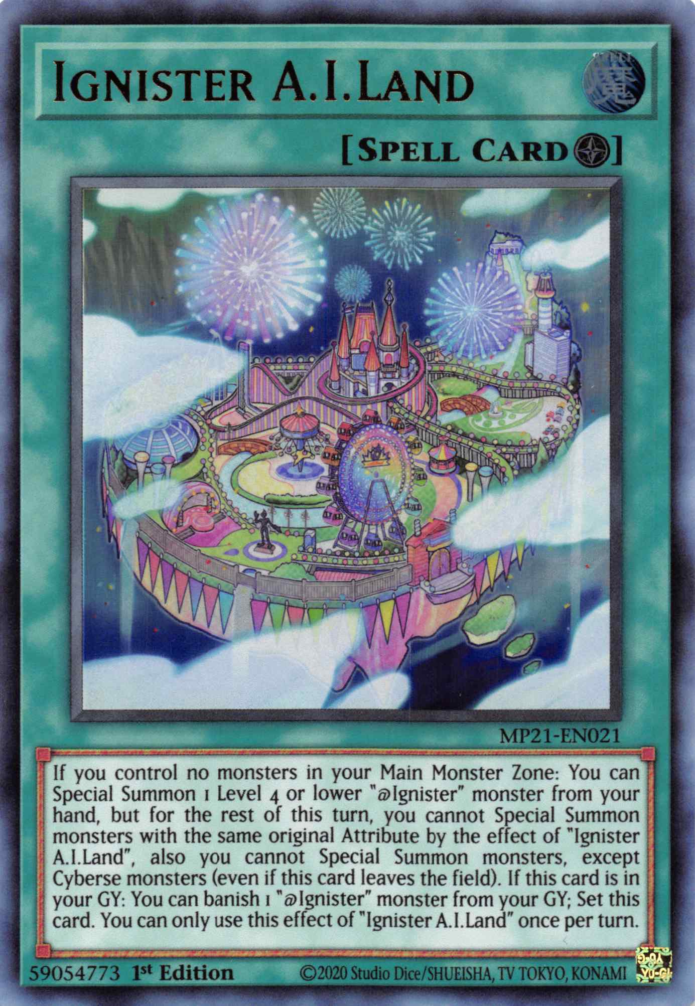 Ignister A.I.Land [MP21-EN021] Ultra Rare | Galactic Gamez