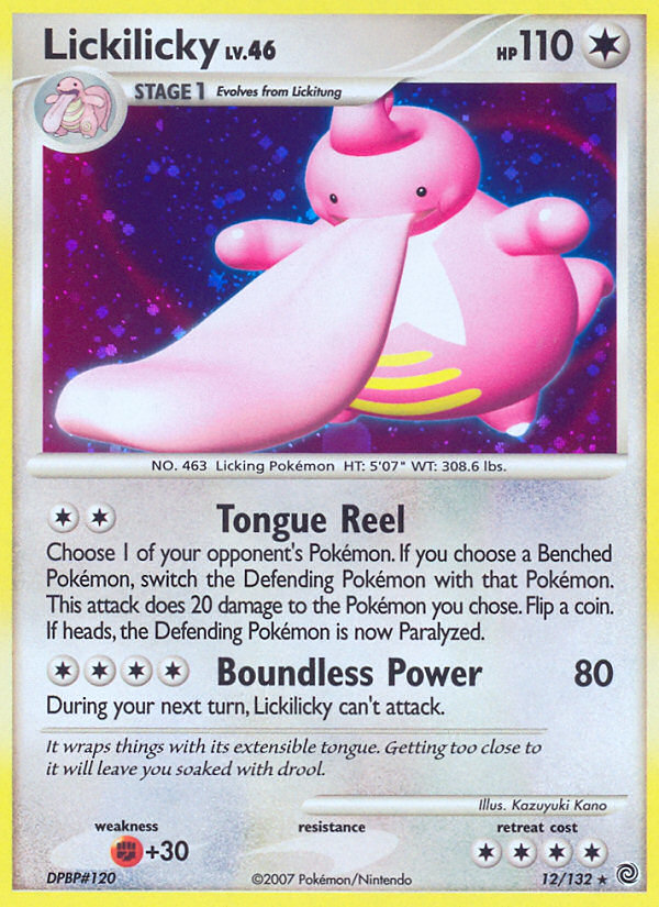 Lickilicky (12/132) [Diamond & Pearl: Secret Wonders] | Galactic Gamez