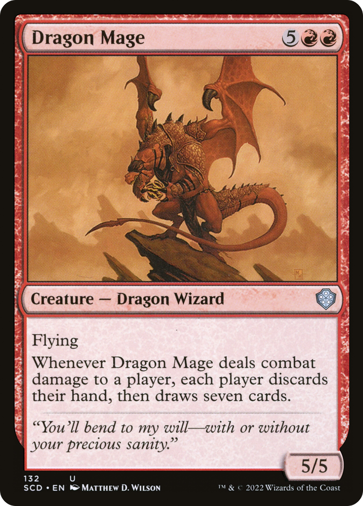 Dragon Mage [Starter Commander Decks] | Galactic Gamez