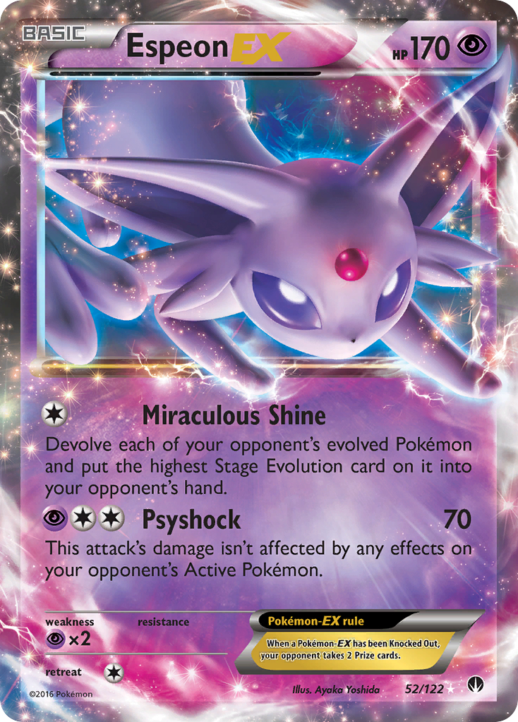 Espeon EX (52/122) [XY: BREAKpoint] | Galactic Gamez