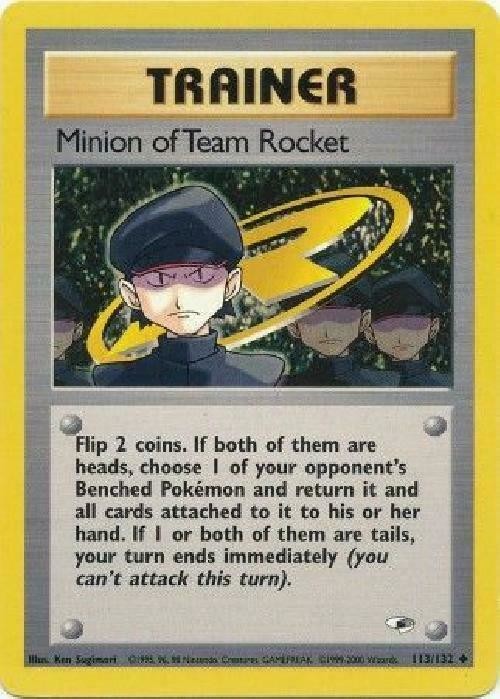 Minion of Team Rocket (113/132) [Gym Heroes Unlimited] | Galactic Gamez