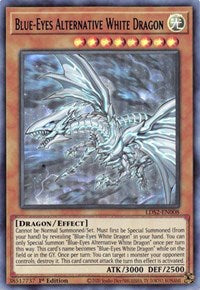 Blue-Eyes Alternative White Dragon (Blue) [LDS2-EN008] Ultra Rare | Galactic Gamez