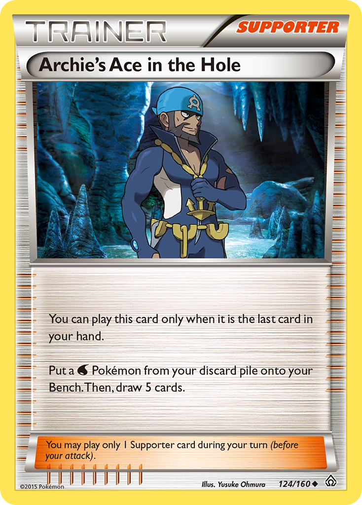 Archie's Ace in the Hole (124/160) [XY: Primal Clash] | Galactic Gamez