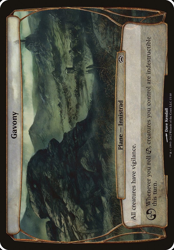 Gavony [Planechase 2012] | Galactic Gamez