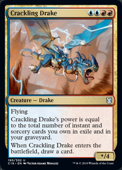 Crackling Drake [Commander 2019] | Galactic Gamez