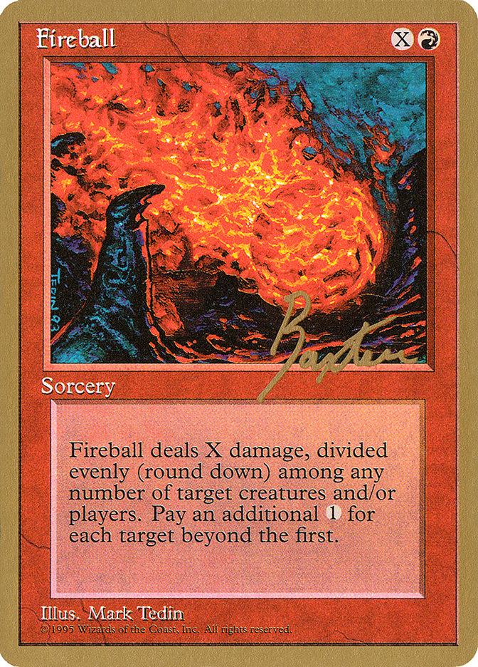 Fireball (George Baxter) [Pro Tour Collector Set] | Galactic Gamez