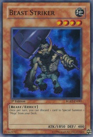 Beast Striker [RGBT-EN085] Super Rare | Galactic Gamez