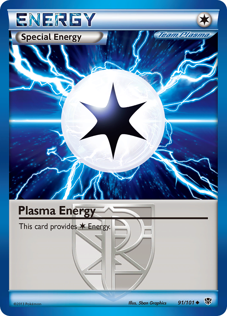 Plasma Energy (91/101) [Black & White: Plasma Blast] | Galactic Gamez