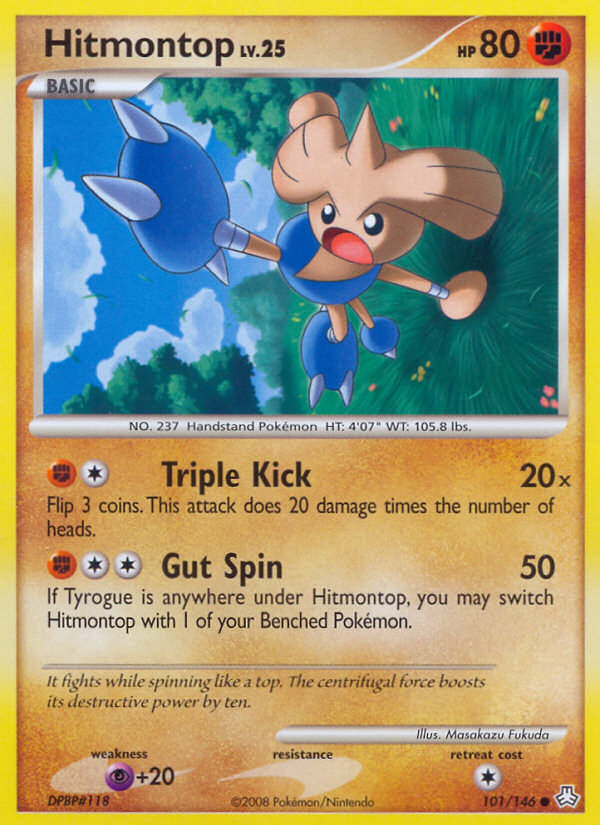 Hitmontop (101/146) [Diamond & Pearl: Legends Awakened] | Galactic Gamez