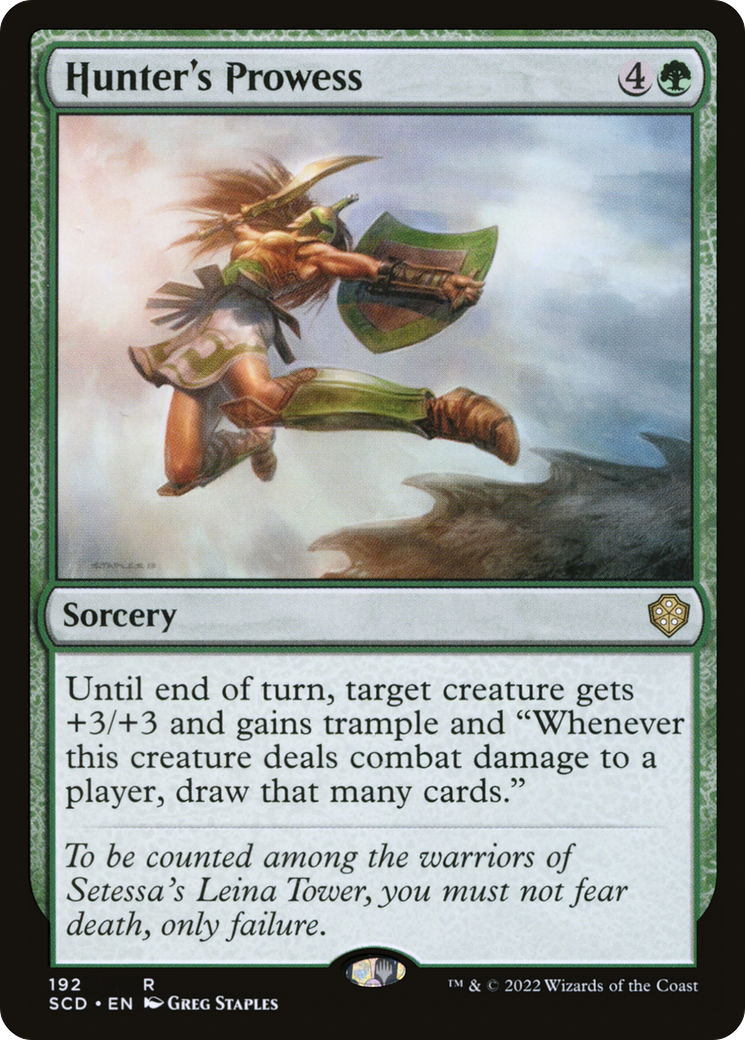 Hunter's Prowess [Starter Commander Decks] | Galactic Gamez