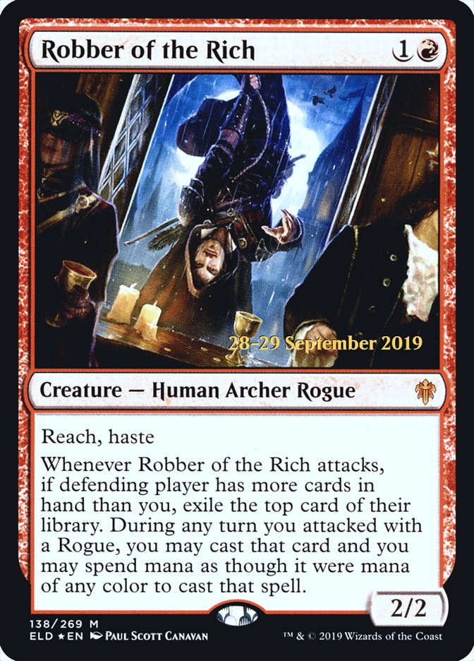 Robber of the Rich  [Throne of Eldraine Prerelease Promos] | Galactic Gamez