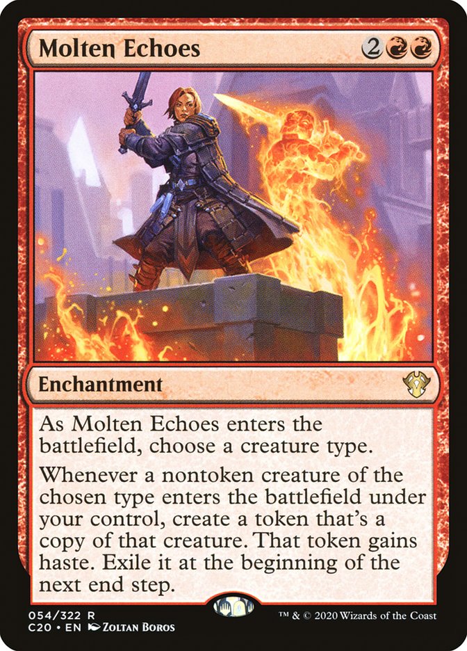 Molten Echoes [Commander 2020] | Galactic Gamez