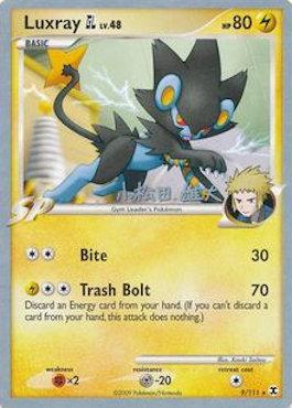 Luxray GL LV.48 (9/111) (LuxChomp of the Spirit - Yuta Komatsuda) [World Championships 2010] | Galactic Gamez