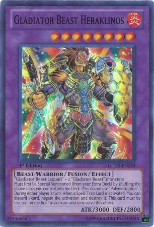 Gladiator Beast Heraklinos [LCGX-EN253] Super Rare | Galactic Gamez