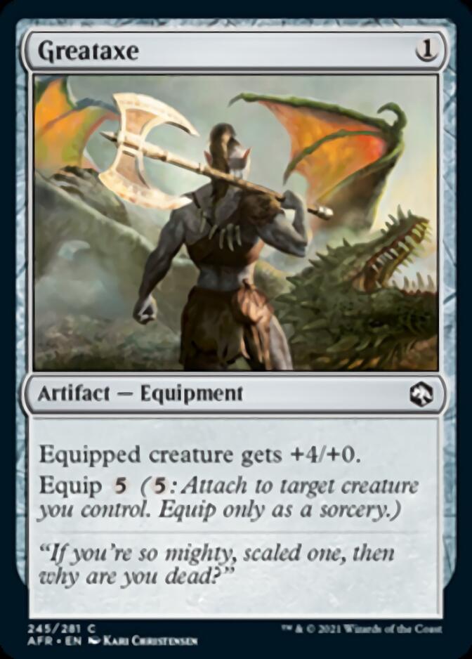 Greataxe [Dungeons & Dragons: Adventures in the Forgotten Realms] | Galactic Gamez