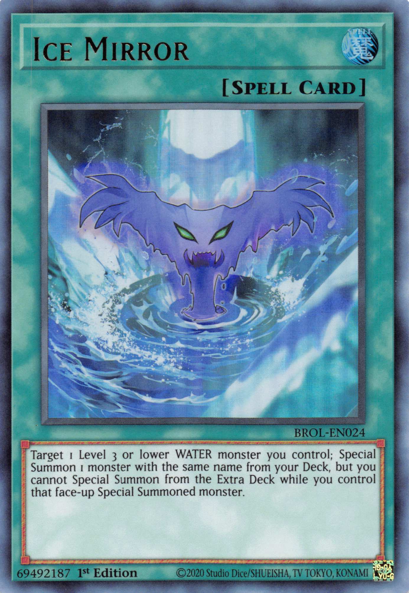 Ice Mirror [BROL-EN024] Ultra Rare | Galactic Gamez
