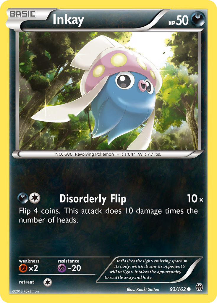 Inkay (93/162) [XY: BREAKthrough] | Galactic Gamez