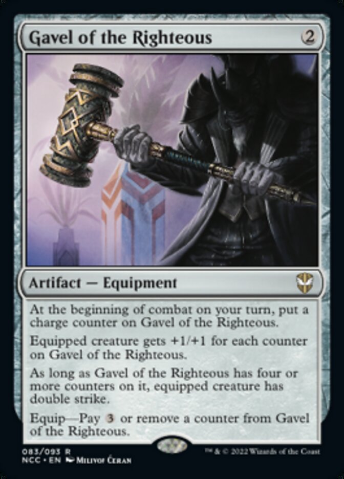 Gavel of the Righteous [Streets of New Capenna Commander] | Galactic Gamez