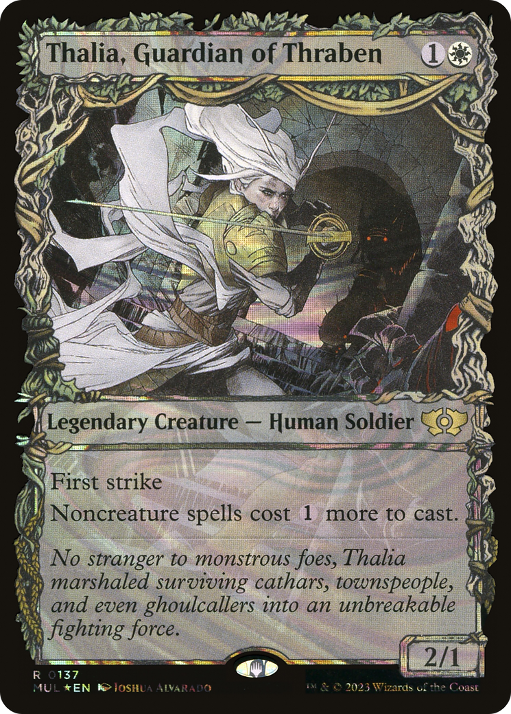 Thalia, Guardian of Thraben (Halo Foil) [Multiverse Legends] | Galactic Gamez