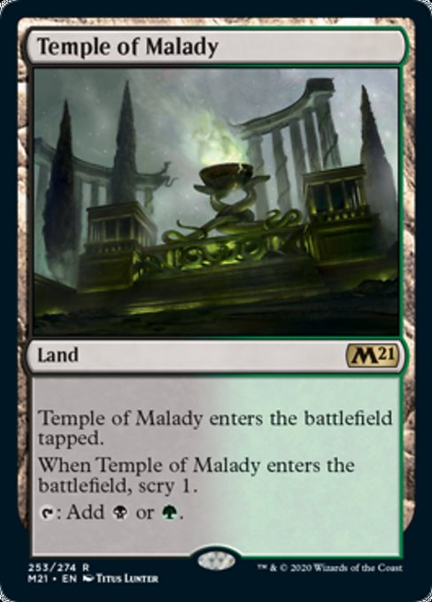 Temple of Malady [Core Set 2021] | Galactic Gamez