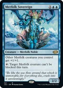 Merfolk Sovereign [Jumpstart 2022] | Galactic Gamez