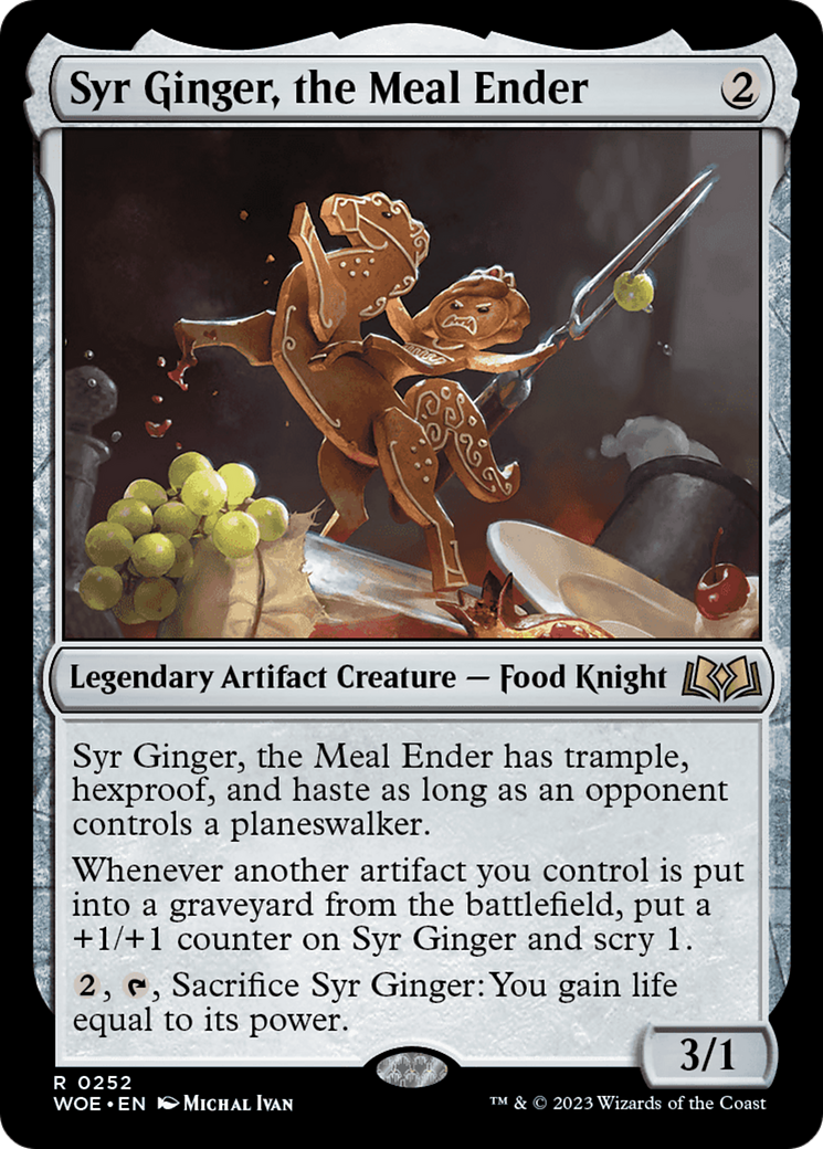 Syr Ginger, the Meal Ender [Wilds of Eldraine] | Galactic Gamez