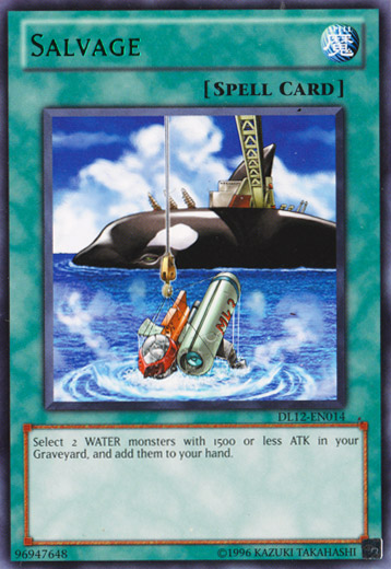 Salvage (Green) [DL12-EN014] Rare | Galactic Gamez