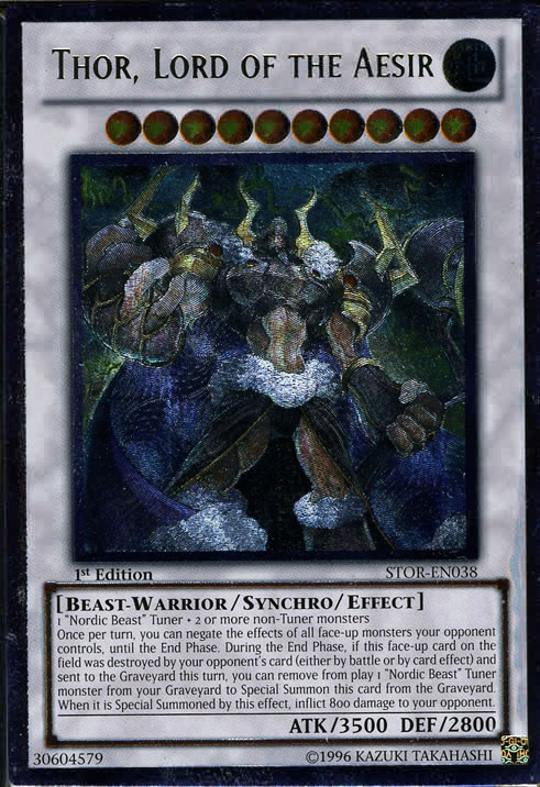 Thor, Lord of the Aesir (UTR) [STOR-EN038] Ultimate Rare | Galactic Gamez