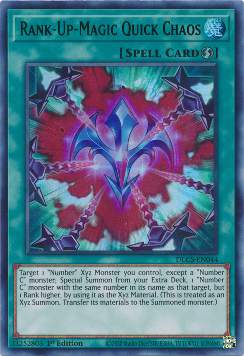 Rank-Up-Magic Quick Chaos (Green) [DLCS-EN044] Ultra Rare | Galactic Gamez