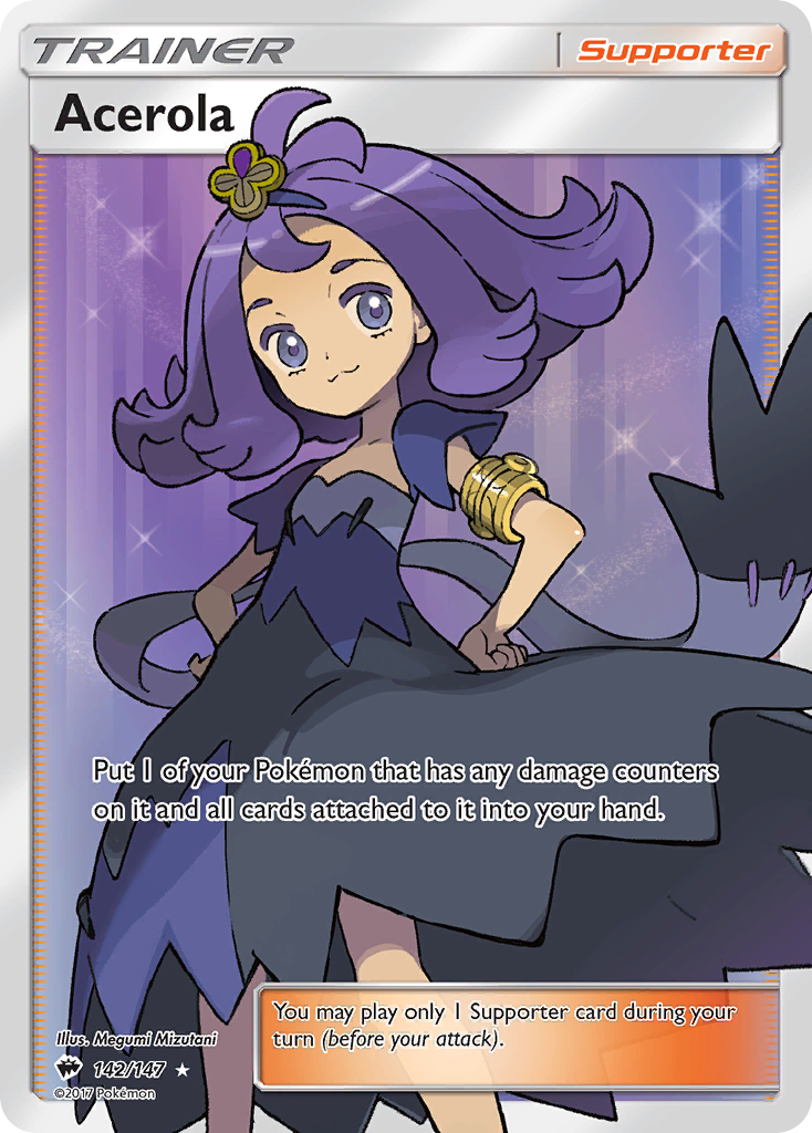 Acerola (142/147) [Sun & Moon: Burning Shadows] | Galactic Gamez