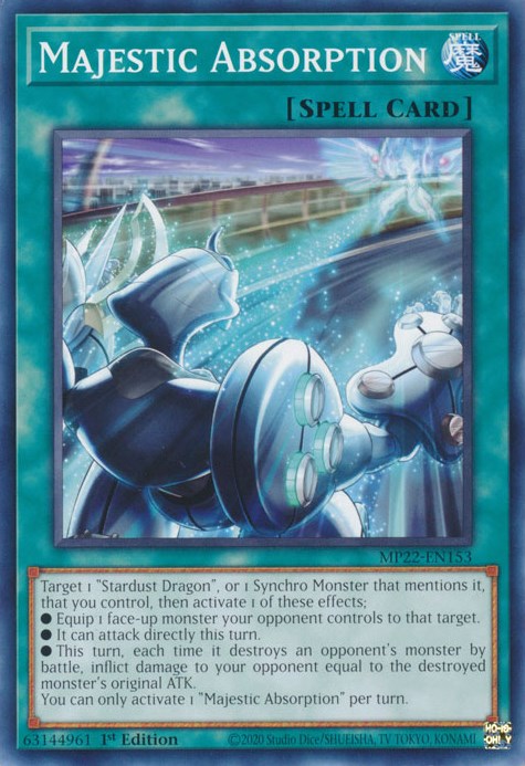 Majestic Absorption [MP22-EN153] Common | Galactic Gamez